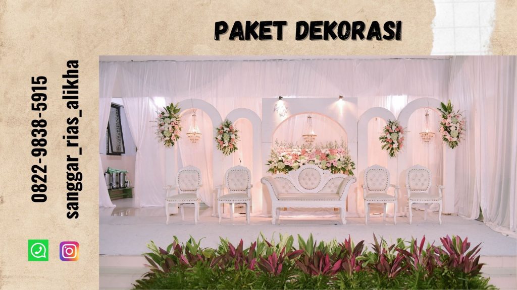 KEBAYORAN LAMA PKAET WEDDING MURAH JAKARTA SELATAN